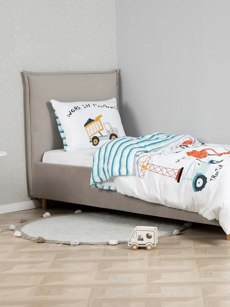 Комплект постельного белья askona kids Юный строитель (Young Builder) 2 предм. - фото 5
