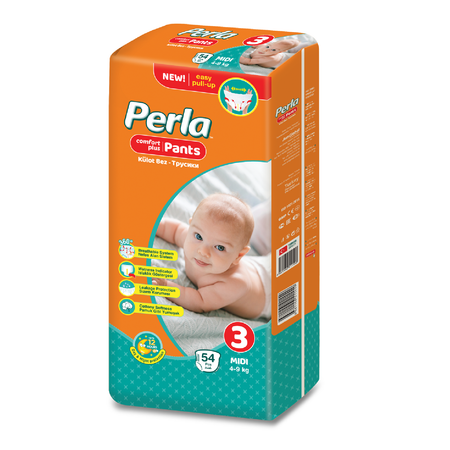 Трусики Perla 3 54 шт.