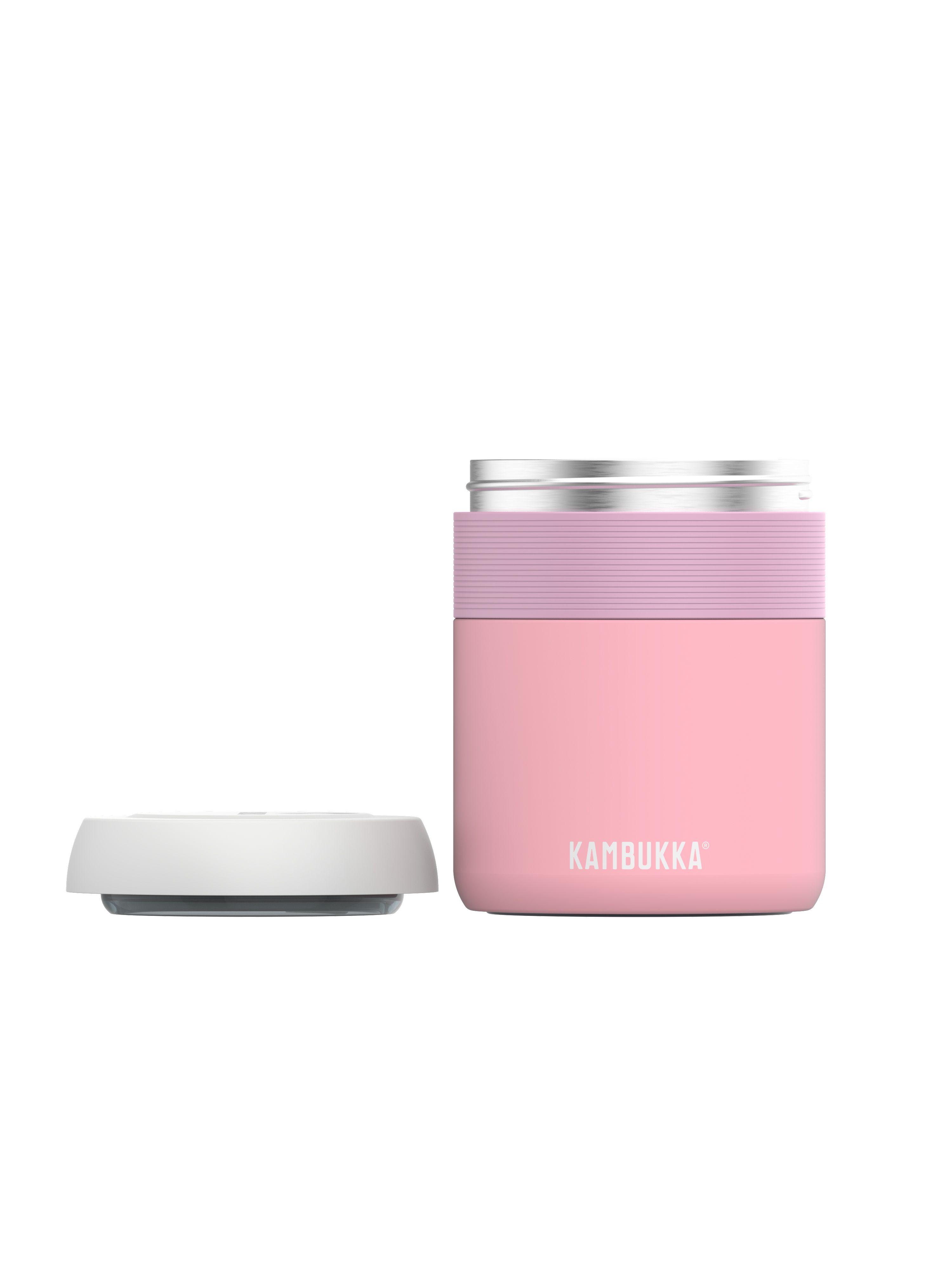 Ланч-бокс с вакуумной изоляцией Kambukka Bora 600мл розовый 11-06015 - фото 4
