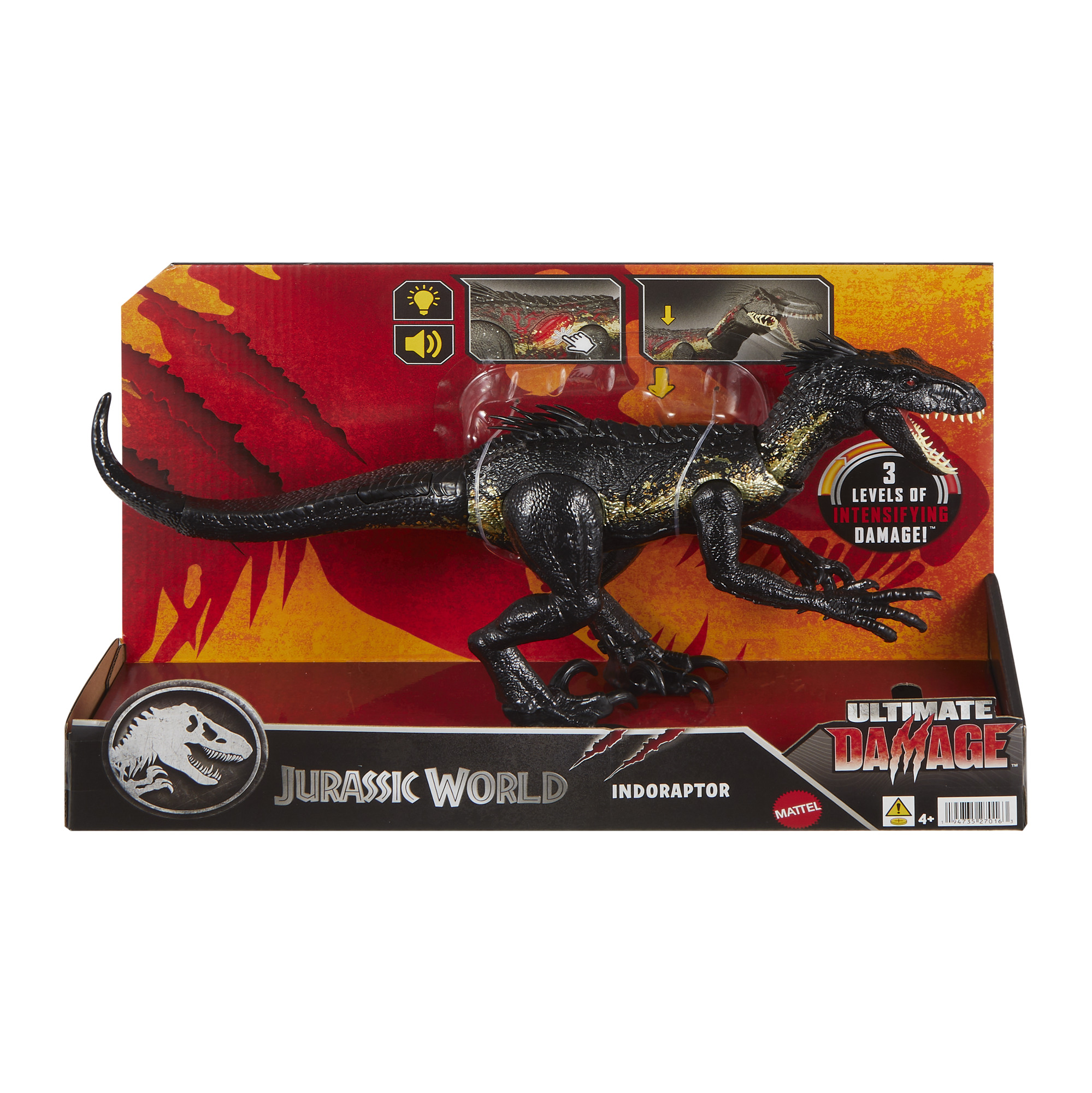 Игровой набор Jurassic World Окончательный урон Индораптору - фото 9