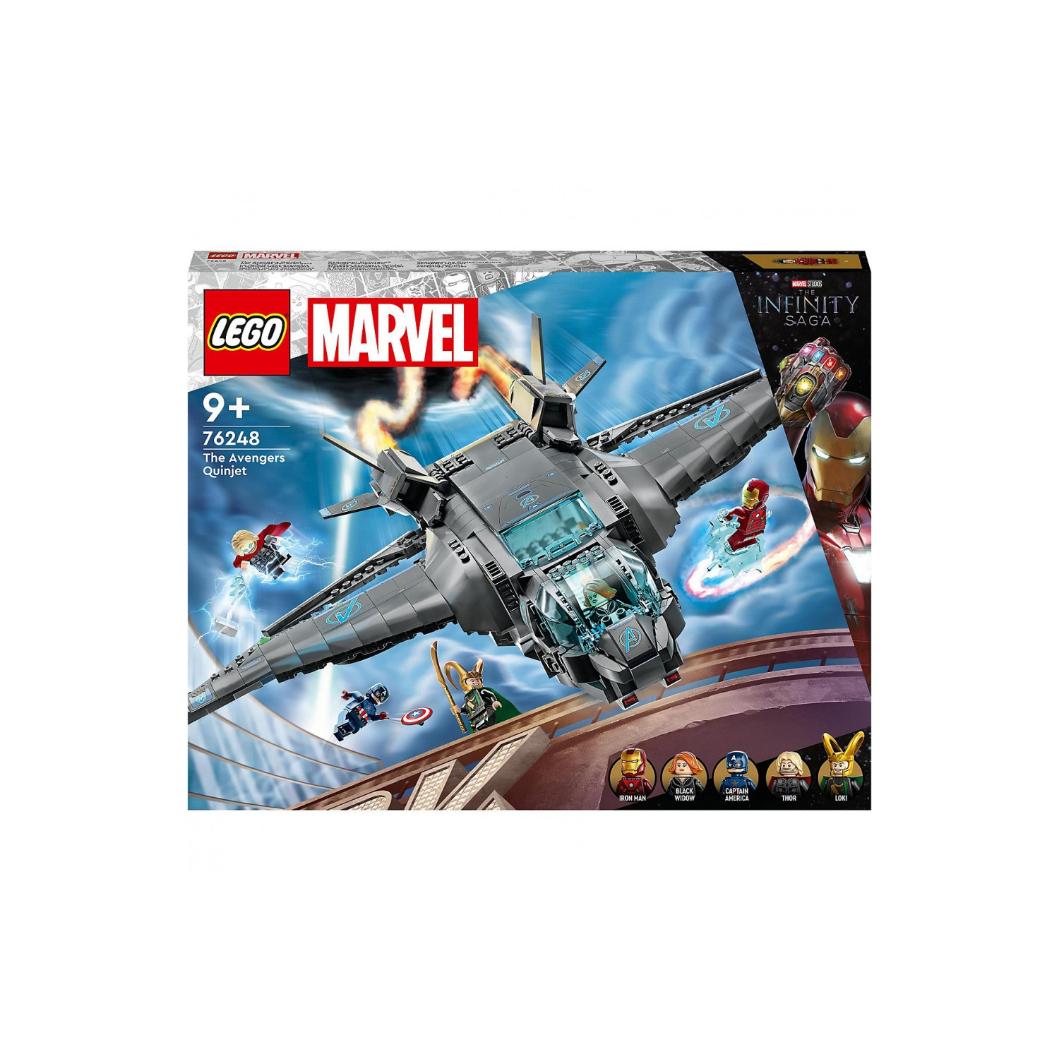 Конструктор LEGO Marvel Super Heroes Квинджет Мстителей - фото 13