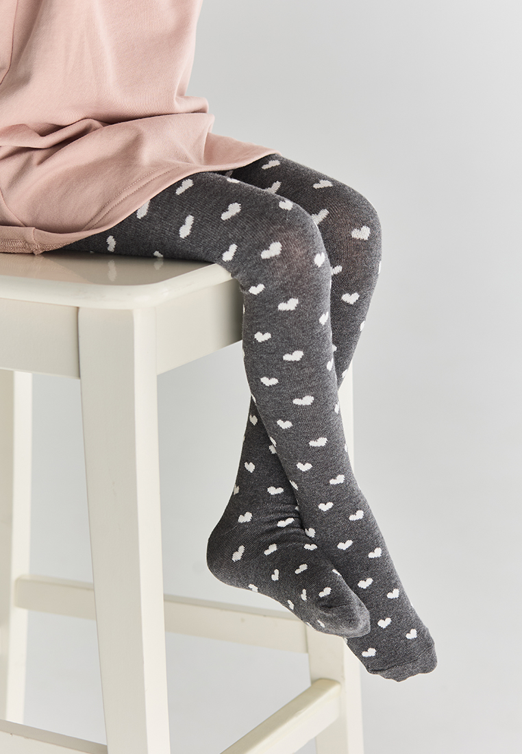 Колготки artie 2d726 темно-серый меланж - фото 1