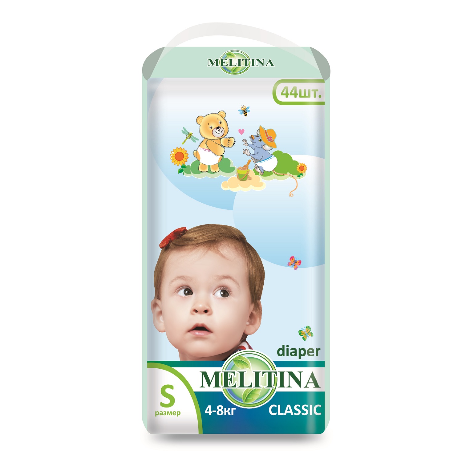 Трусики Melitina Classic S 44 шт. - фото 1
