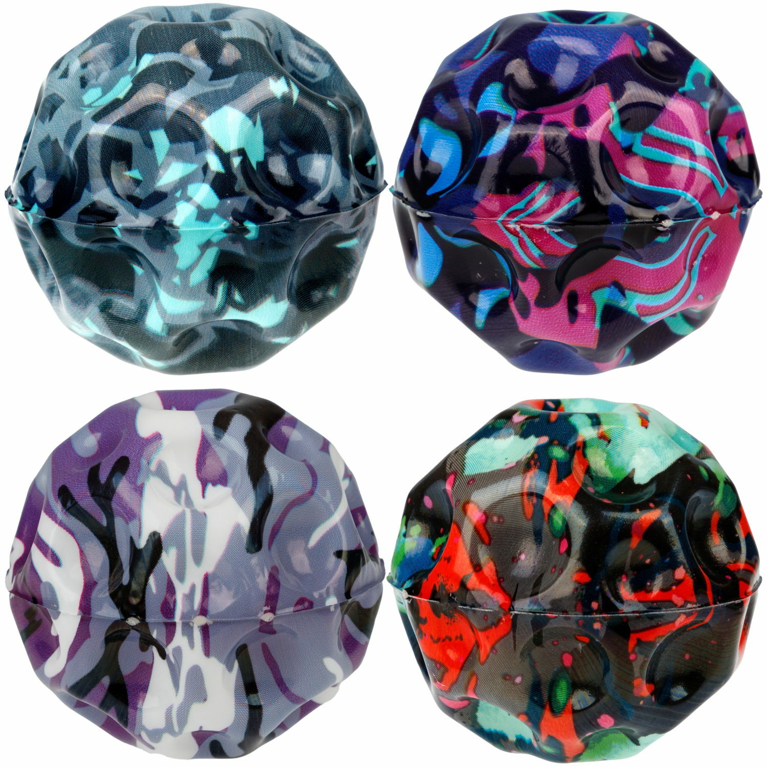 Попрыгунчик №1TOY Moon Ball космос 6см в ассортименте - фото 1