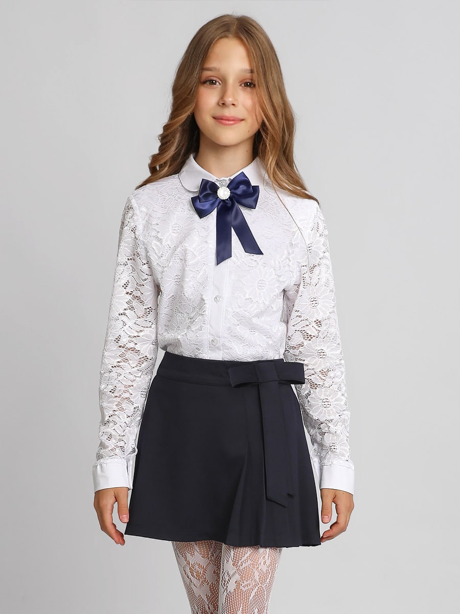 Блузка Соль и Перец sp008.1белый - фото 9