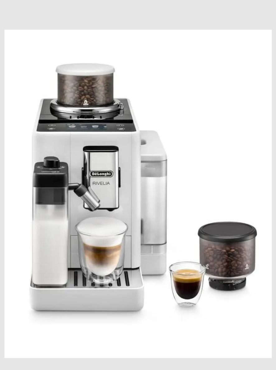 Кофемашина DeLonghi Rivelia Perfetto EXAM440.55.W - фото 1