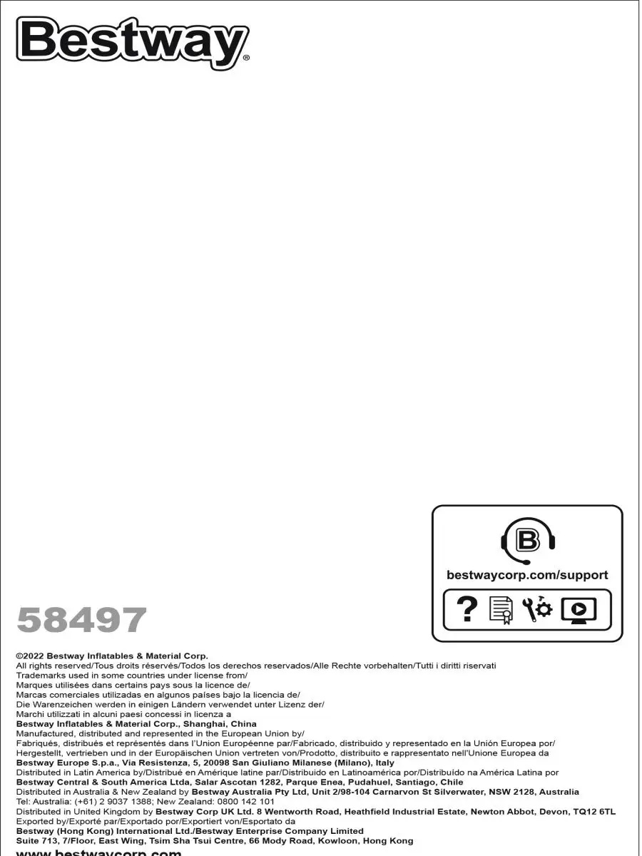 Песочный фильтр-насос Bestway 58497 для бассейнов до 42.3 м3 - фото 11
