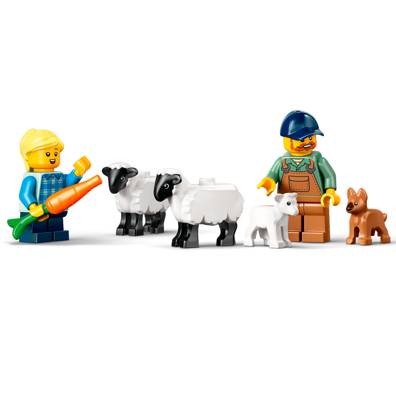 Конструктор LEGO City Красный фермерский трактор 116 дет. - фото 3