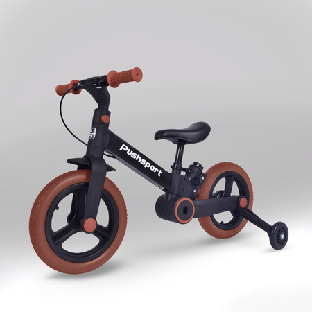 Двухколесный велосипед Pushsport 12 дюймов