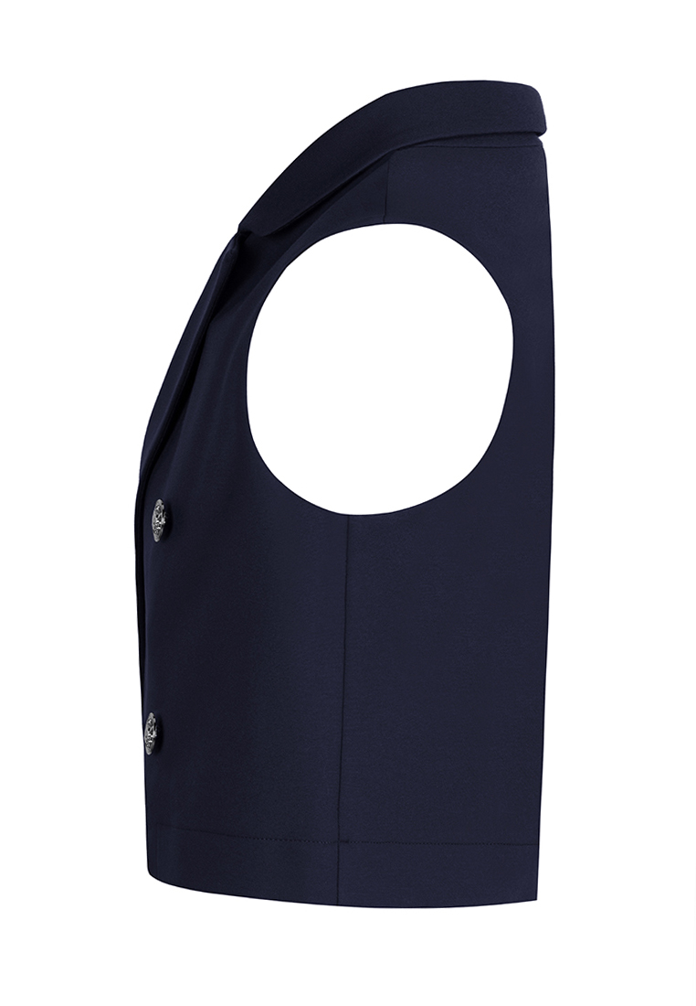 Жилет Stylish AMADEO AV-1086-синий - фото 3