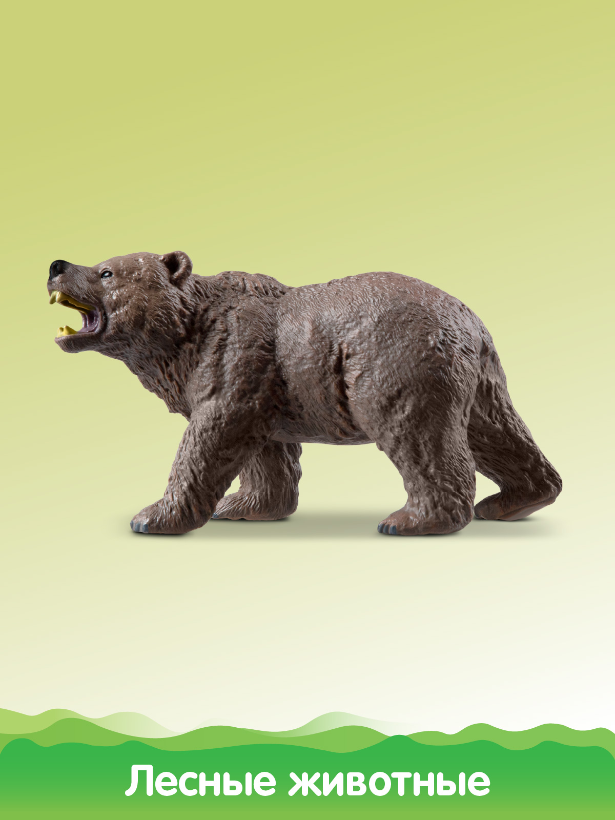 Игровой набор DARWIN Дикие животные Жители леса 4шт - фото 6