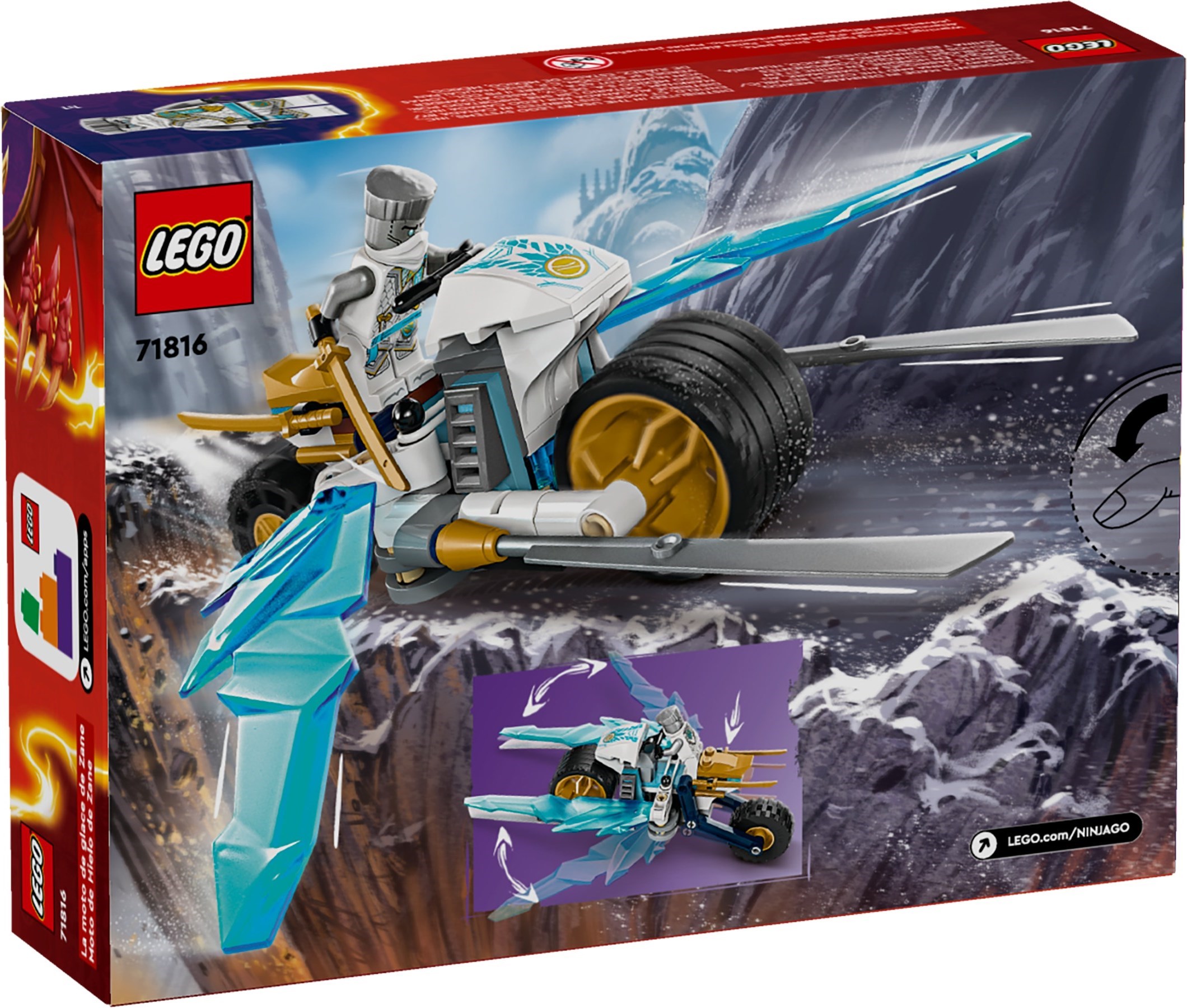 Конструктор LEGO NINJAGO 71816 84 дет. - фото 2