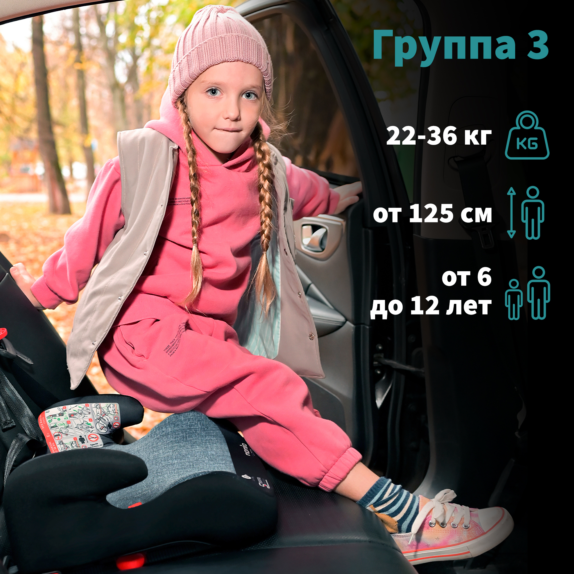 Автокресло Nania Topo Isofix 3 (22-36 кг) - фото 5