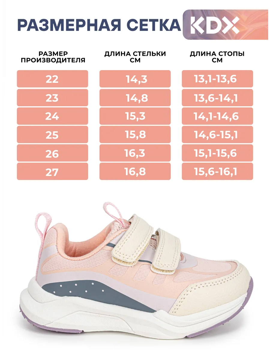 Кроссовки KDX BRT-07 pink - фото 4