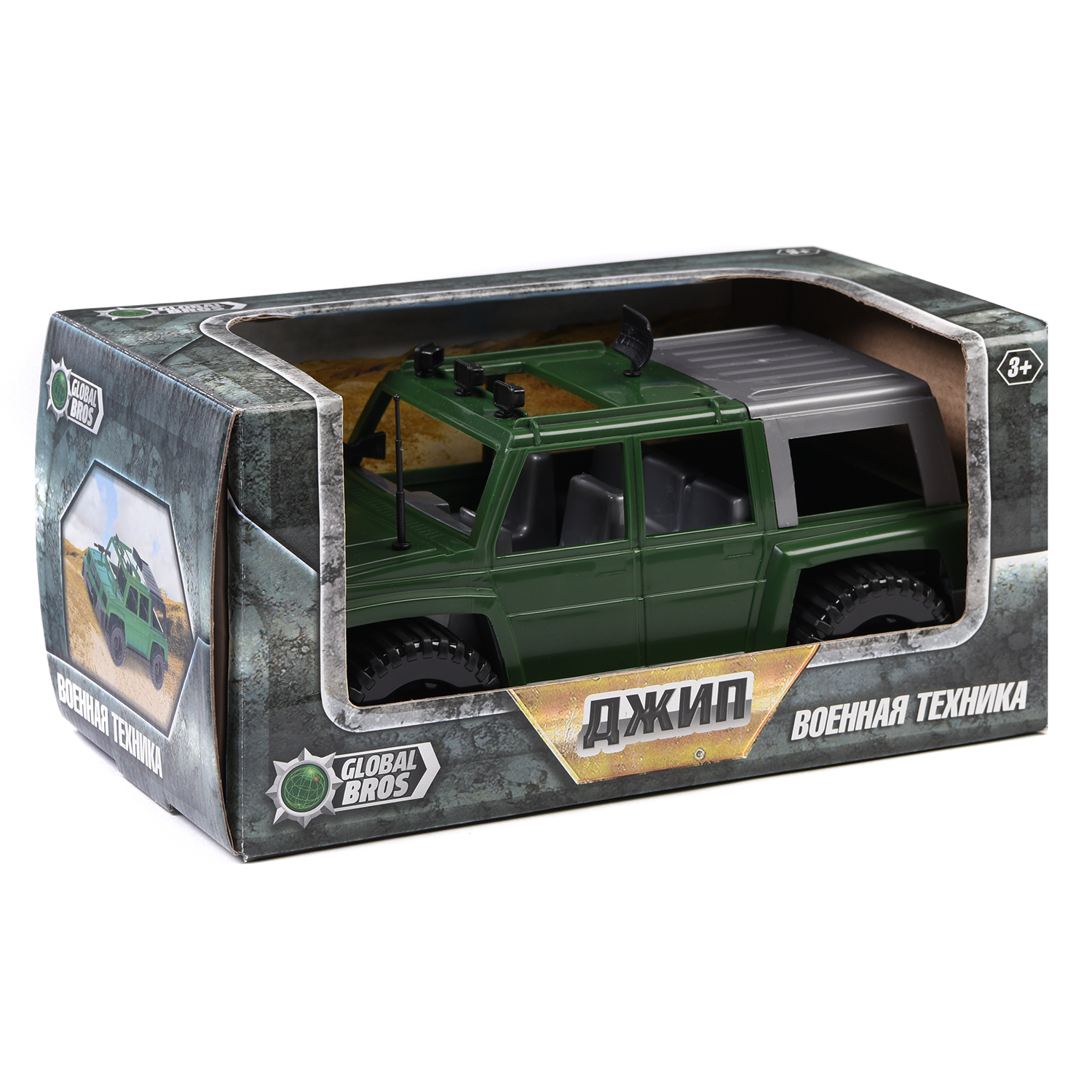 Боевая машина Global Bros Jeep 15-0007 - фото 2