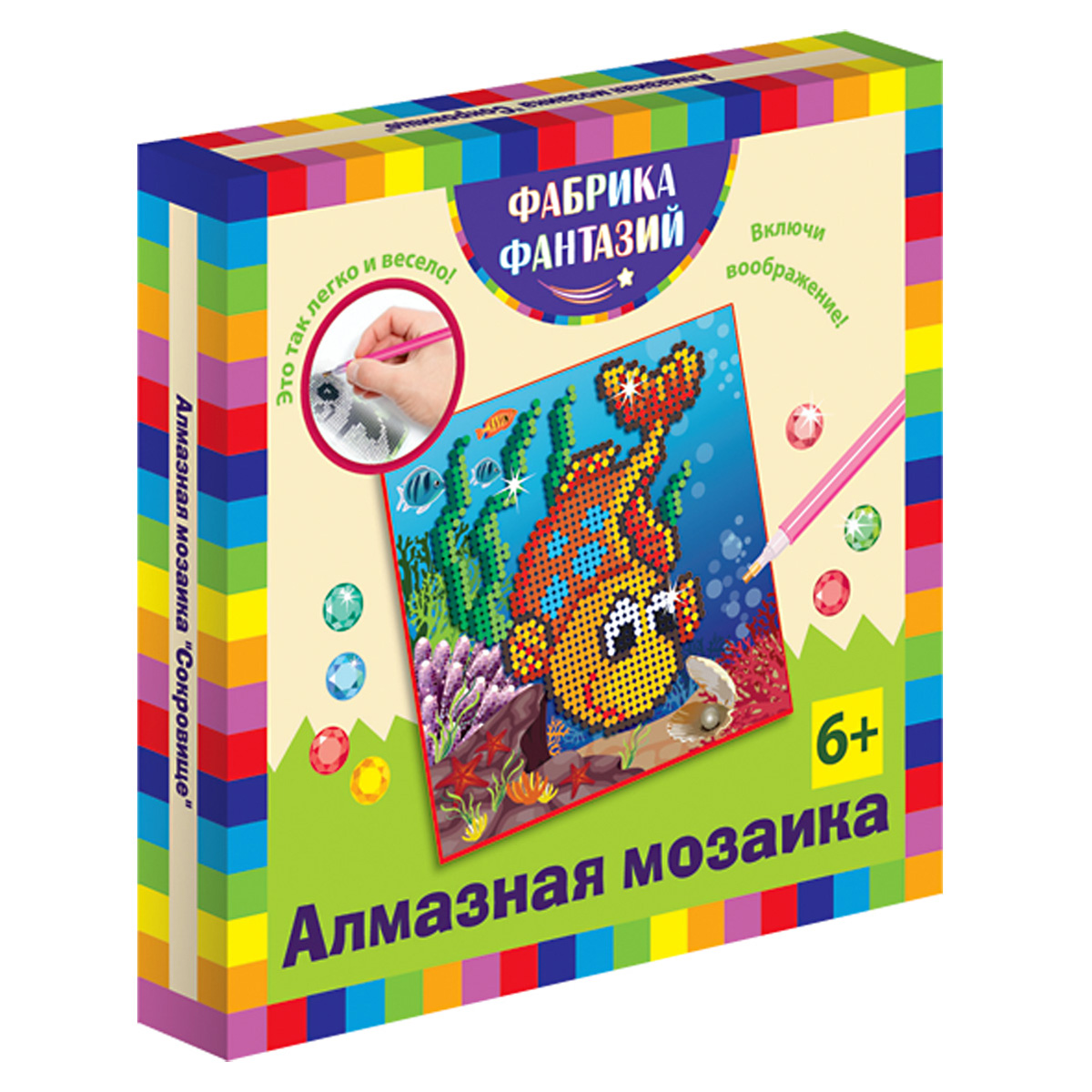 Алмазная мозаика Фабрика Фантазий Рыбка - фото 3