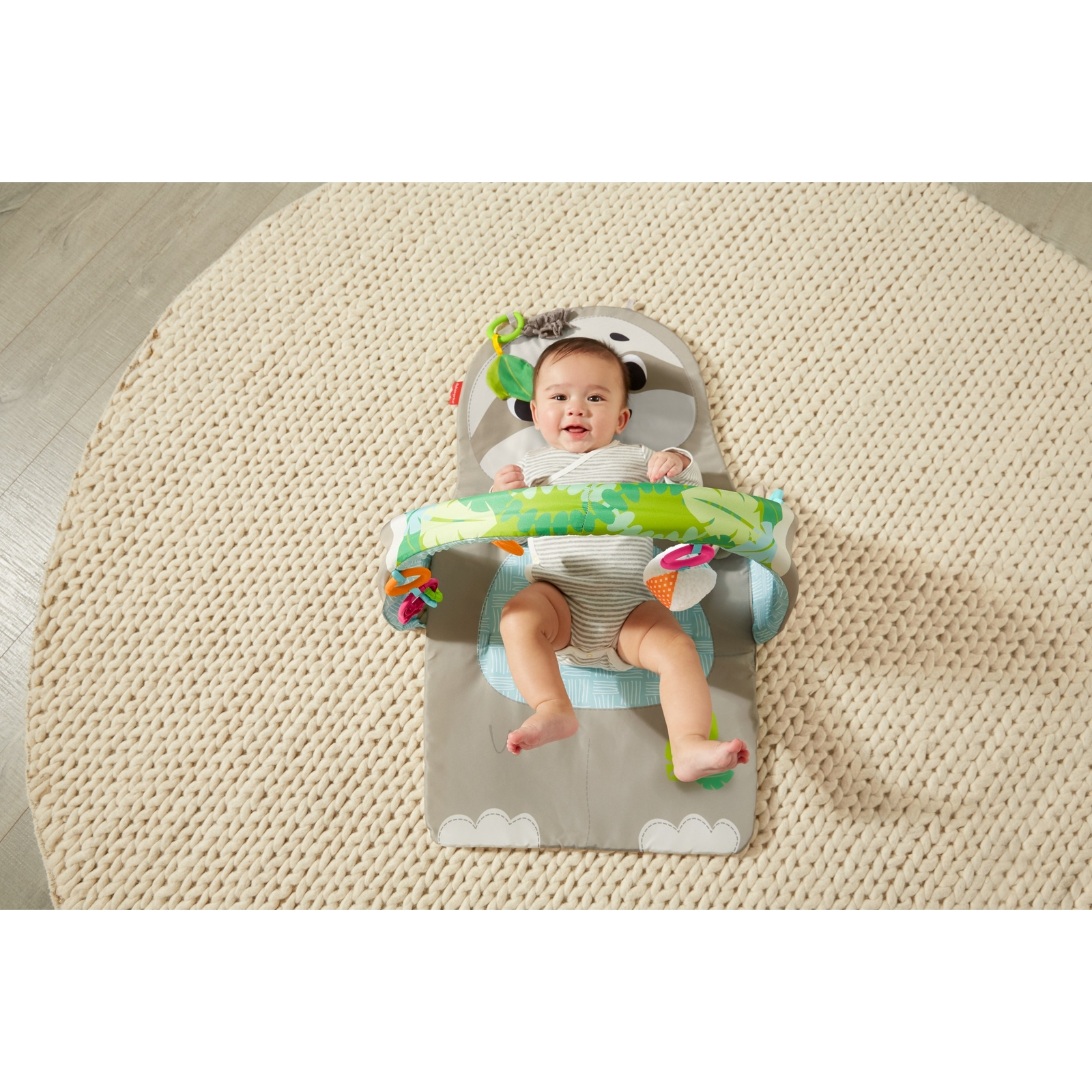Коврик Fisher Price с дугами Ленивец - фото 10