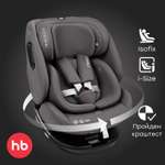 Автокресло Happy Baby Reex Isofix 0+/1/2/3 (0-36 кг) серый