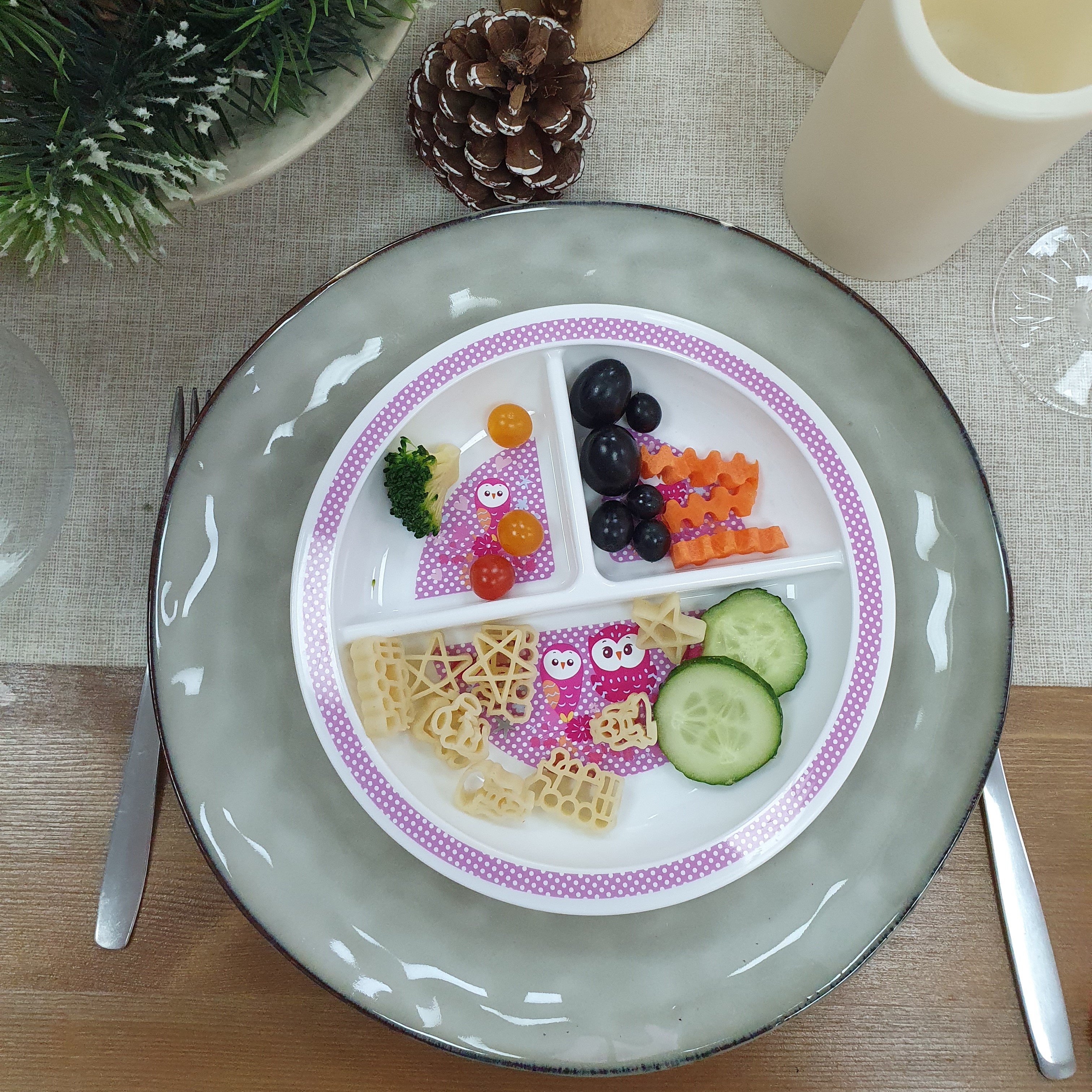 Тарелка Uviton тарелочка детская 1 предм. - фото 19