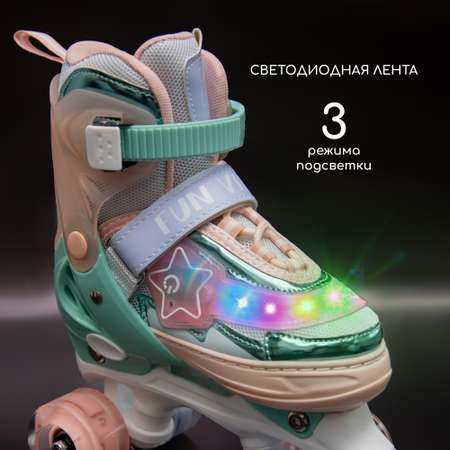 Роликовые коньки Amarobaby M 30-33