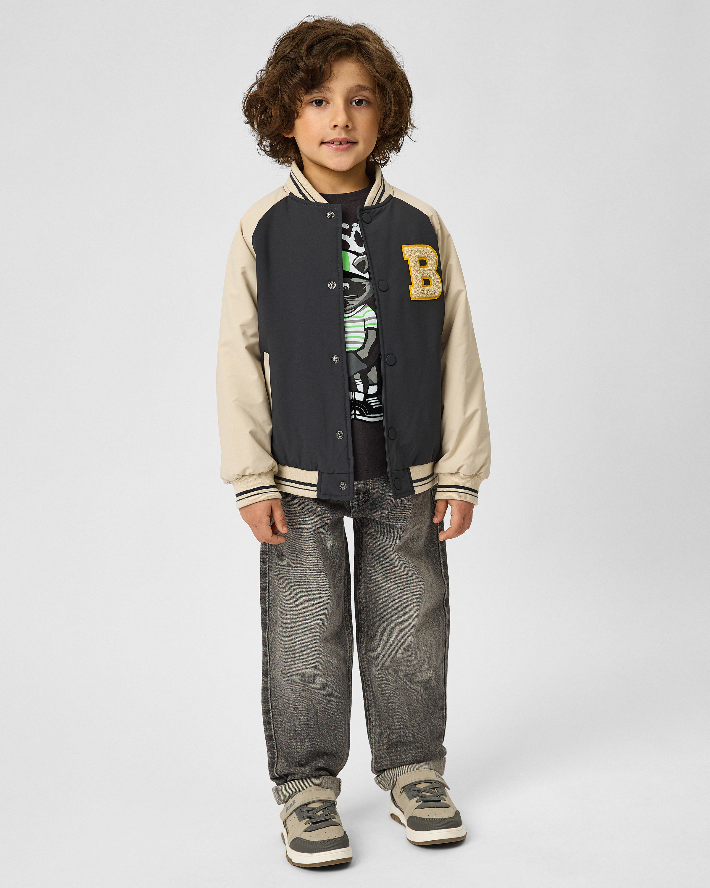 Изображение товара Детские джинсы Futurino 104 для мальчика из 100% хлопка с зауженным кроем