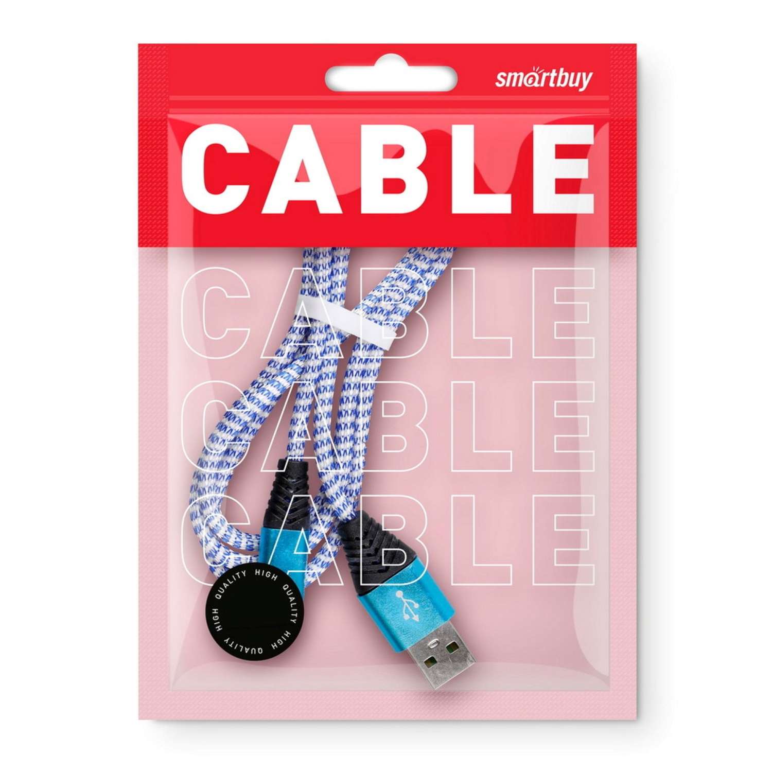 Дата-кабель Smartbuy MicroUSB 1м в ассортименте - фото 2