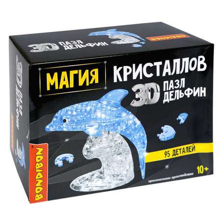 Пазл Bondibon кристаллический Дельфин 3D