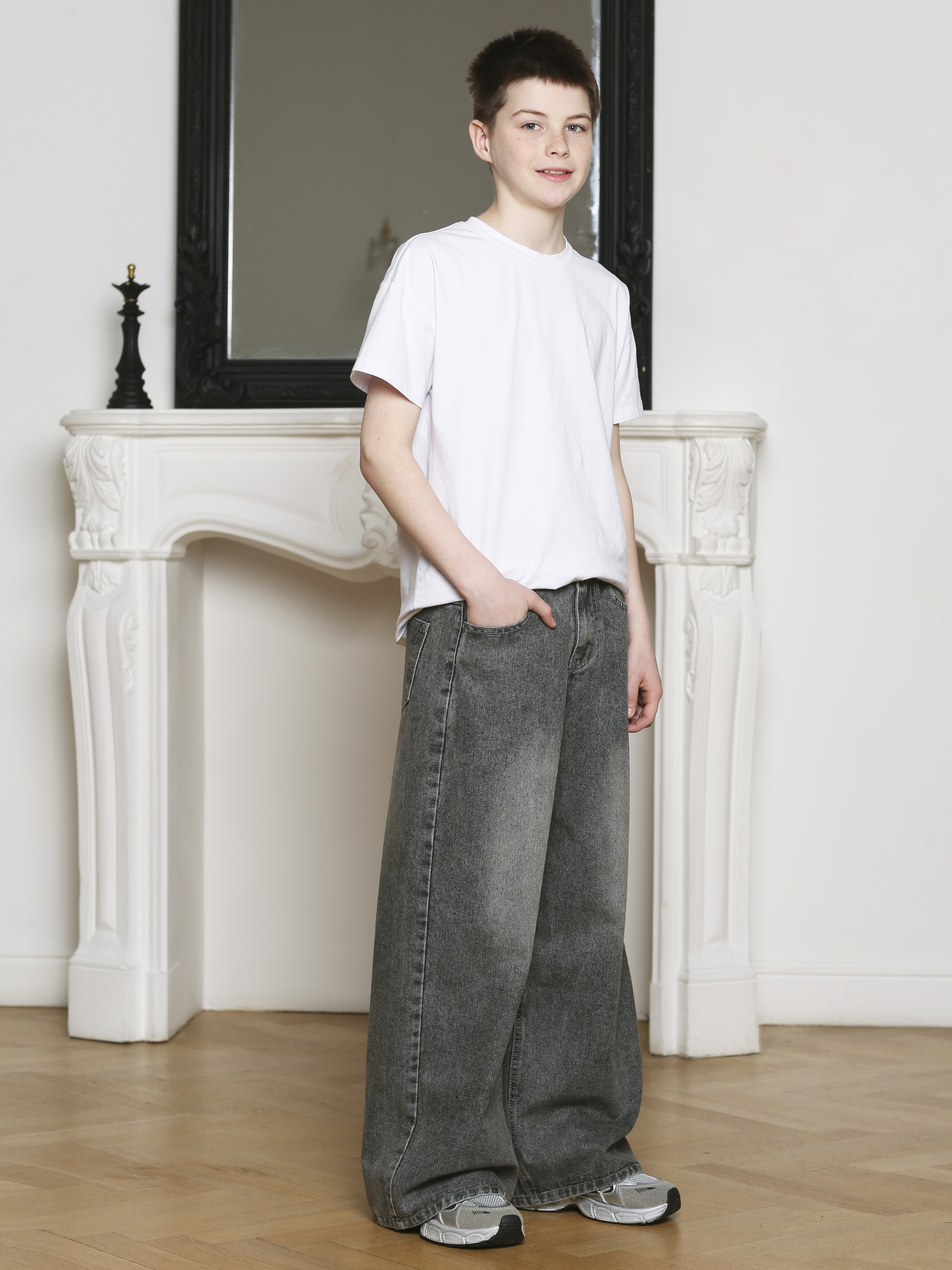 Джинсы-трубы СИНИЙ МИР R110-IL - фото 8