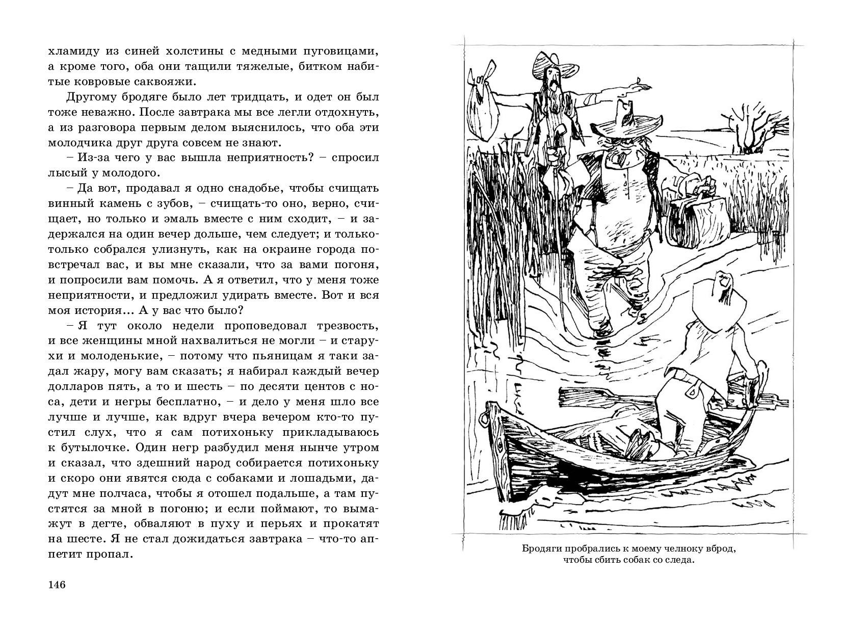Книга Стрекозa Приключения Гекльберри Финна - фото 5