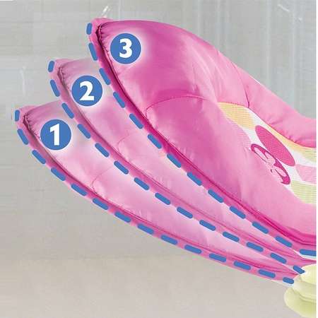 Лежак для купания Summer Infant Deluxe Baby Bather с подголовником Голубой