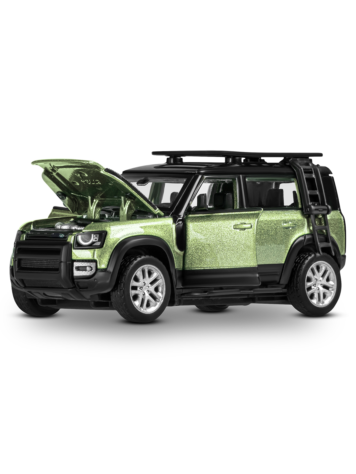 Автомобиль АВТОпанорама Land Rover Defender 110 Сборная модель 1:43 JB1251719 - фото 14