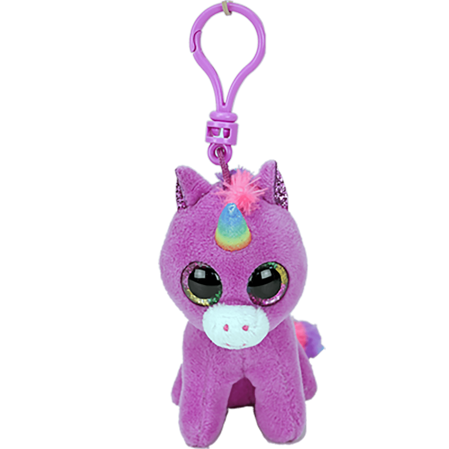 Мягкая игрушка TY единорог Rosette 12 см - фото 1