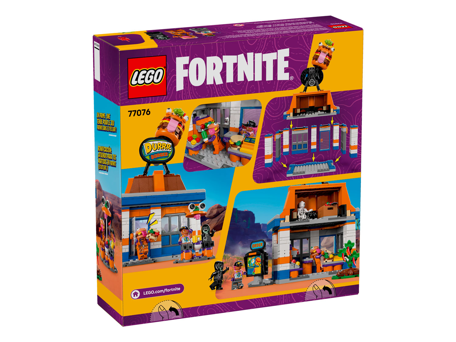Конструктор LEGO Fortnite Даррр Бургер 546 дет. - фото 3