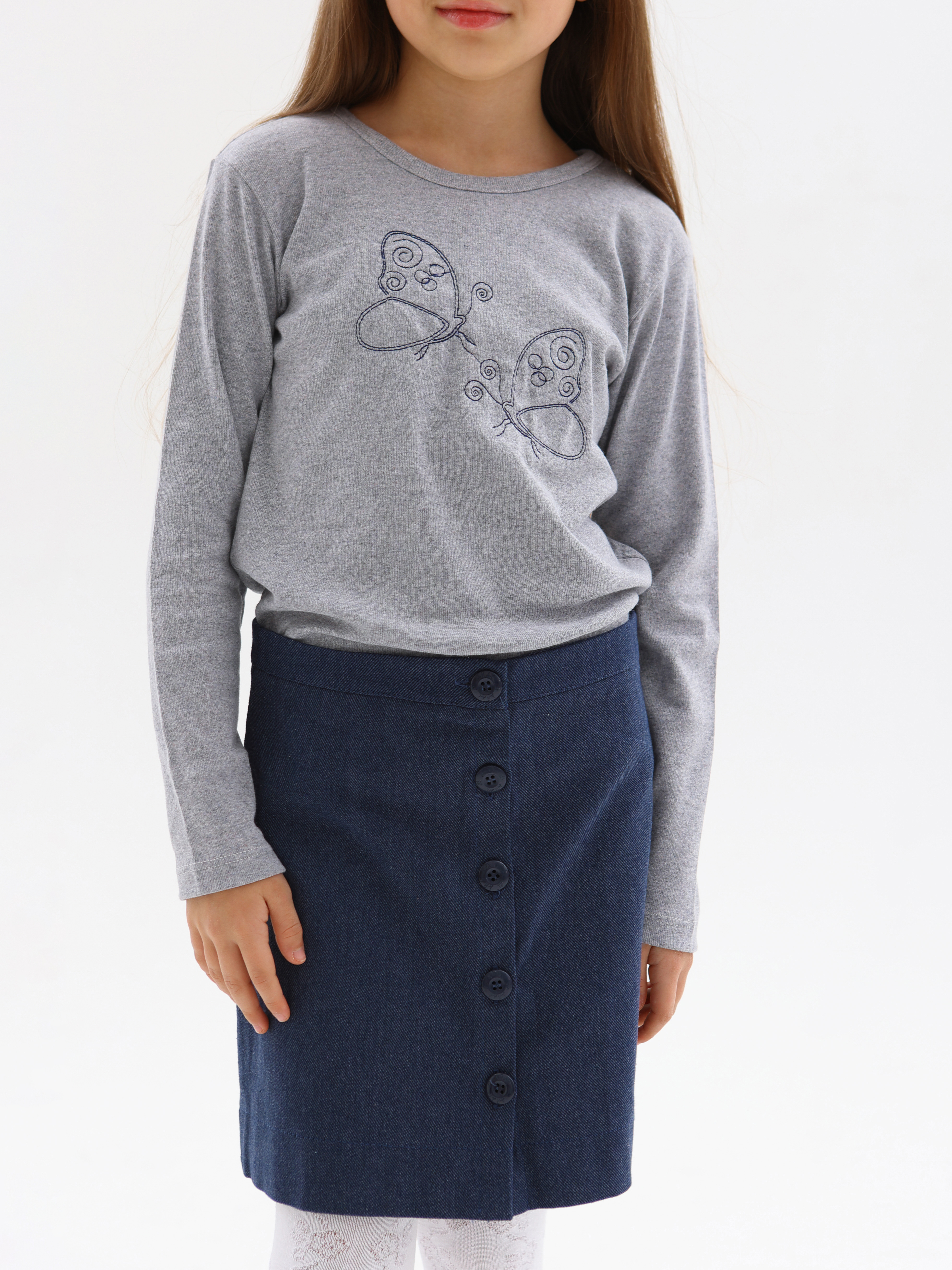 Лонгслив АЙАС 20-45-20_меланж - фото 1