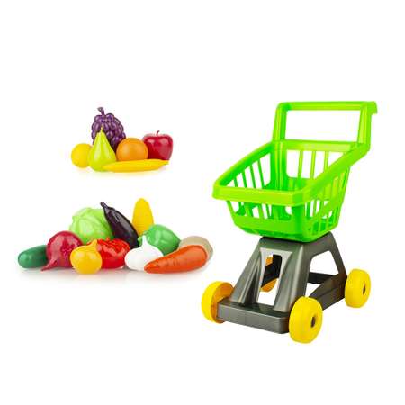 Игровой набор СТРОМ тележки и корзинки