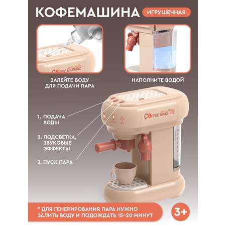 Игрушка AMORE BELLO кофемашина, миксер, тостер 3 предм.