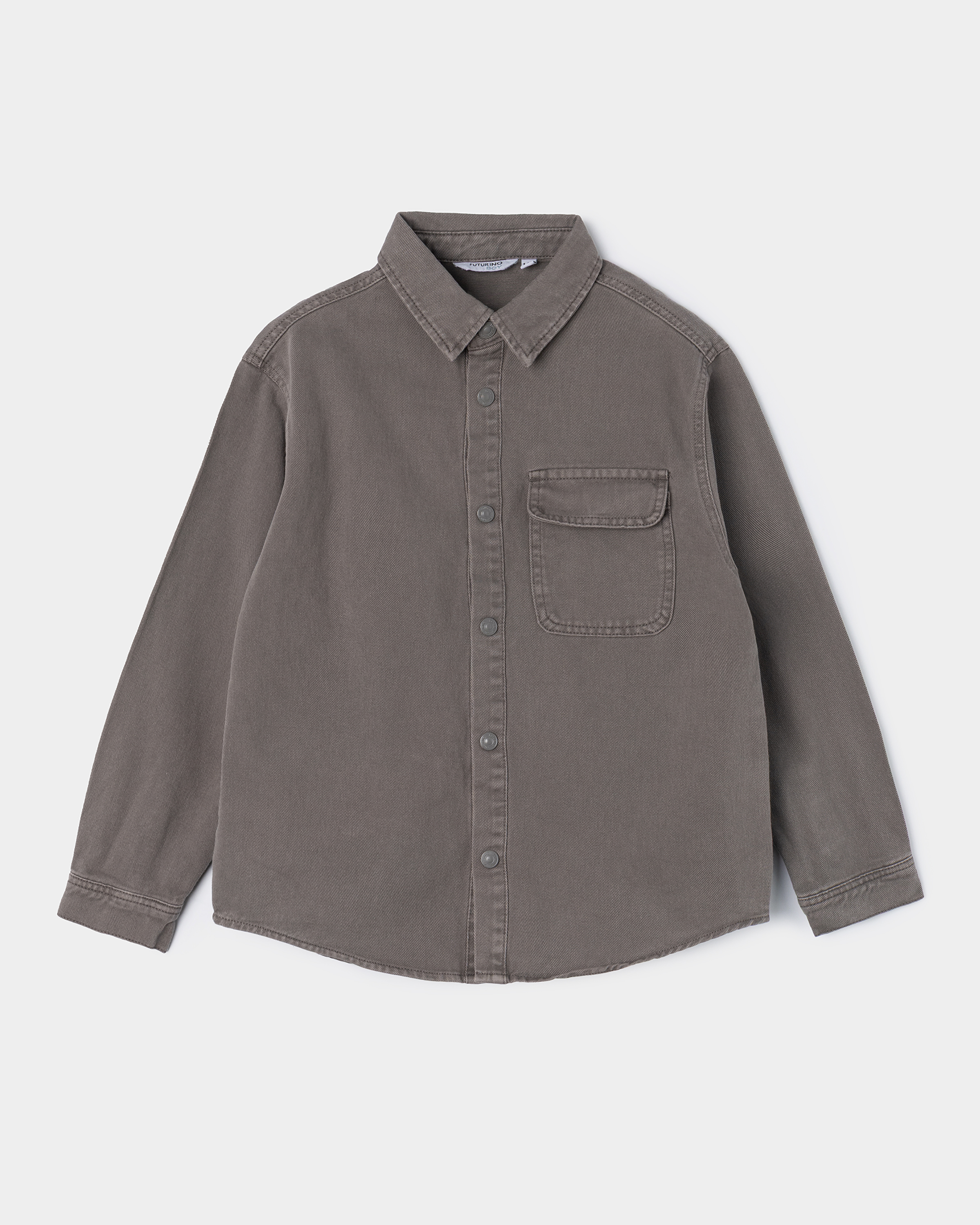 Джинсовая рубашка Futurino S26FU1-B366tb-GG - фото 1