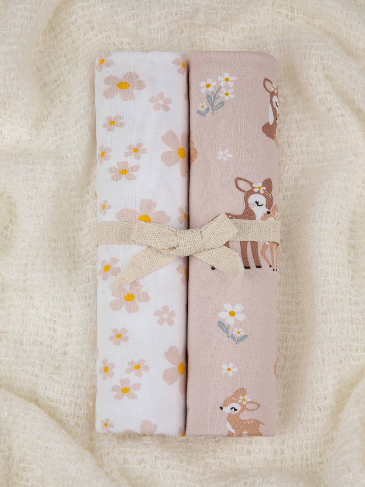 Пелёнка inlovery трикотаж 85х100 см 2 шт. - фото 4