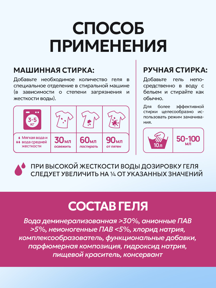 Гель для стирки NICE by Septivit Сильнозагрязненные вещи 5л - фото 9