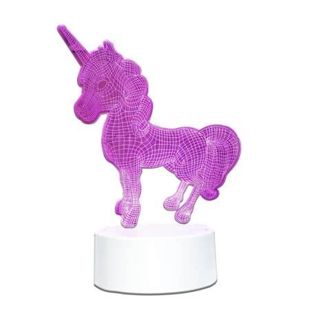 Светильник MINI-TOYS «Магический единорог» LED RGB
