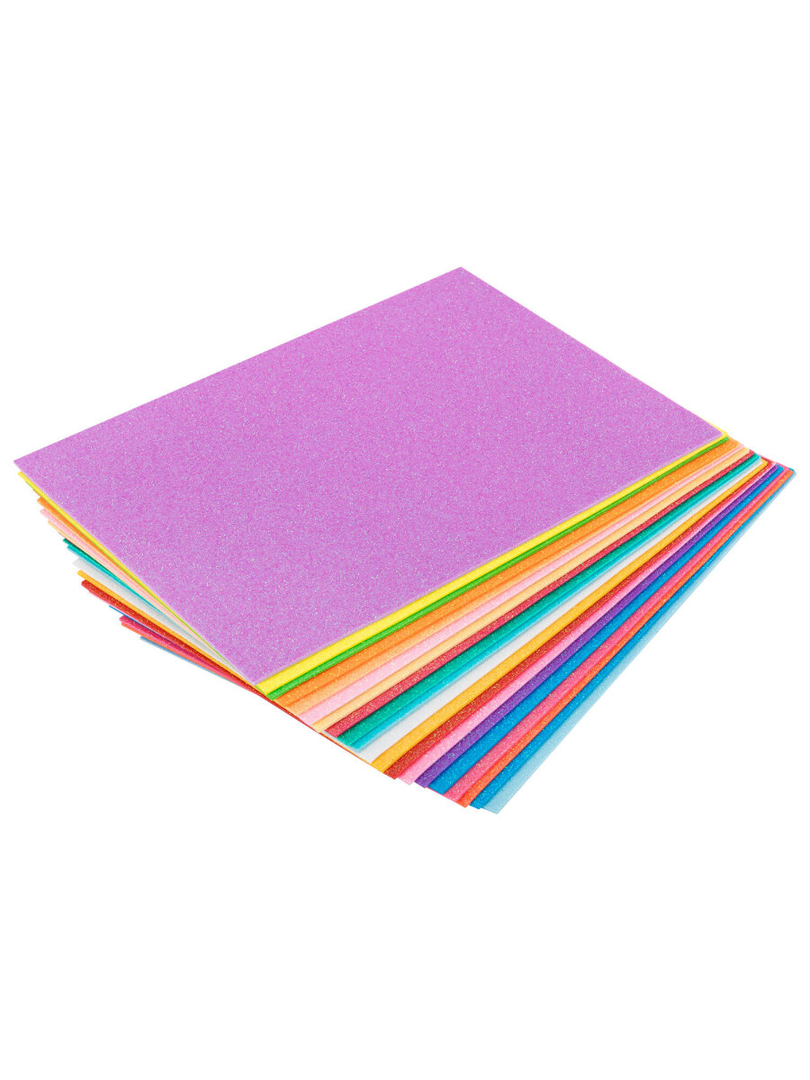 Набор для творчества Остров Сокровищ аппликация Пастельные цвета с блестками - фото 14