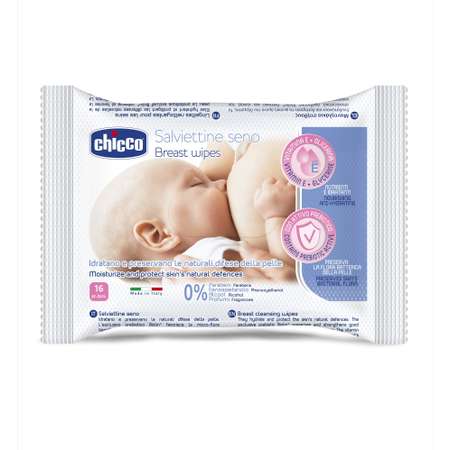Влажные салфетки Chicco 16 шт.