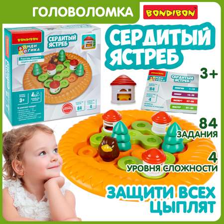 Настольная игра Bondibon логическая СЕРДИТЫЙ ЯСТРЕБ