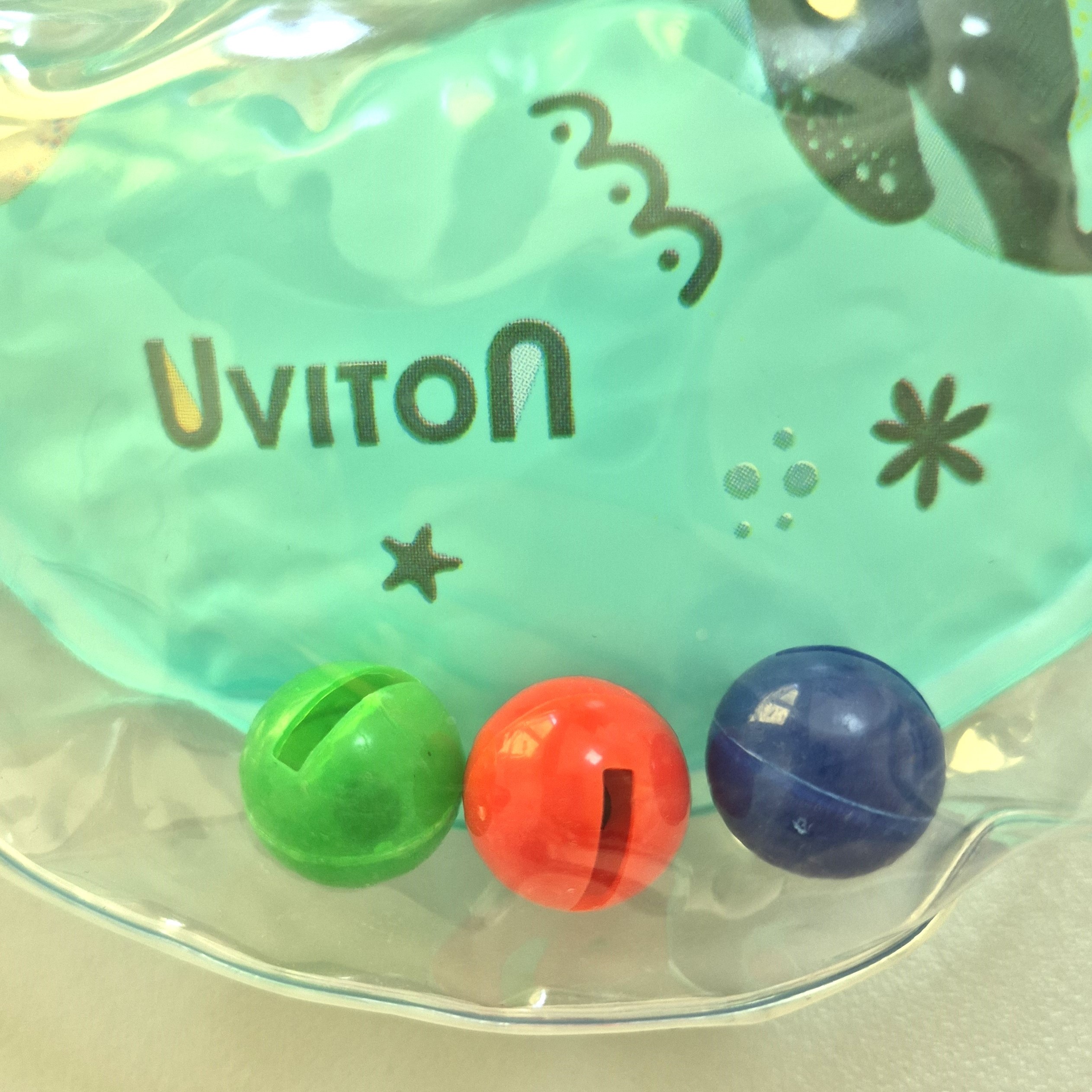 Круг для купания Uviton с ручками бирюзовый - фото 10