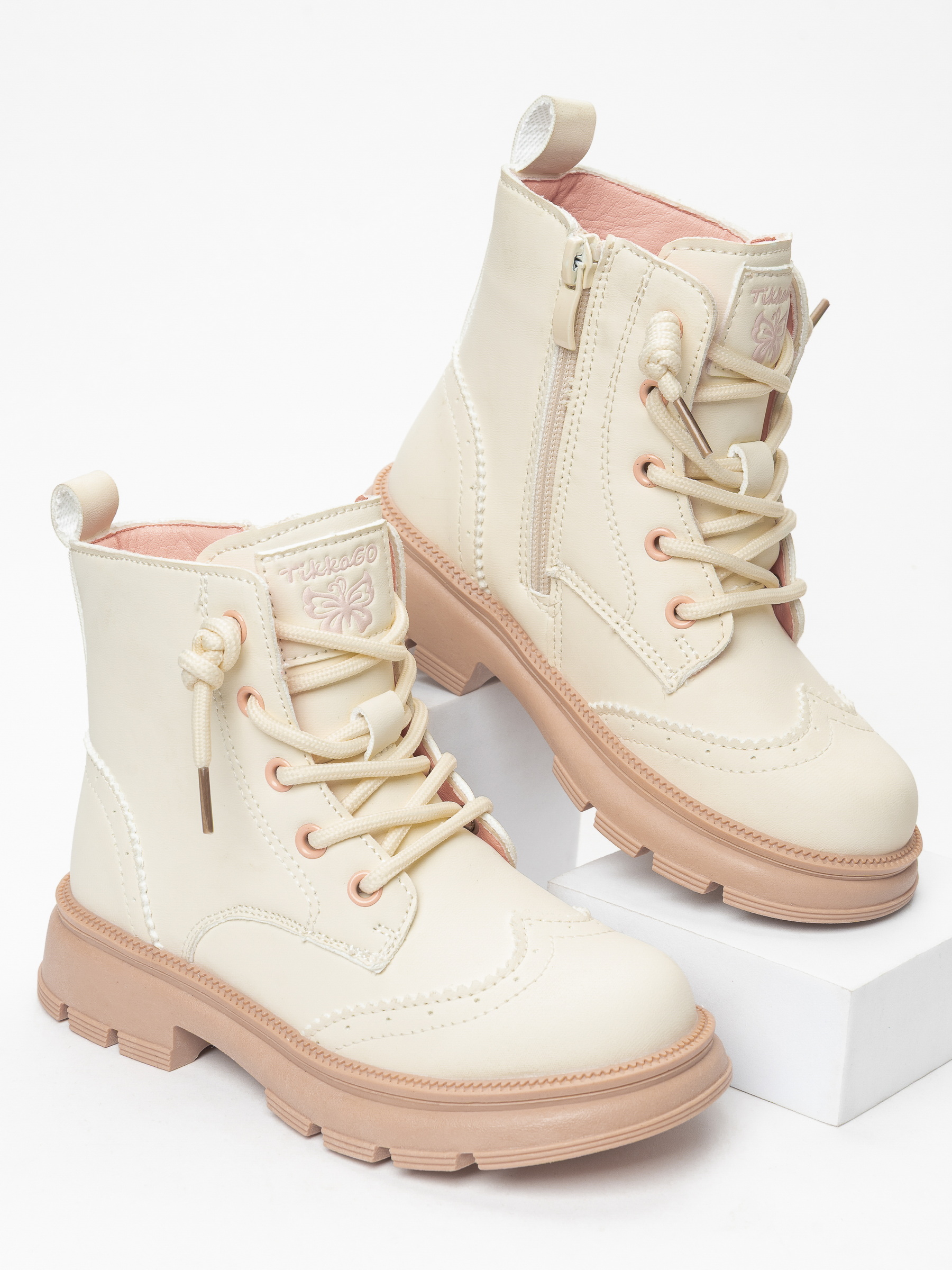 Ботинки TikkaGo 7F32_26561_beige-pink - фото 1
