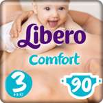 Подгузники Libero Comfort 3 (4-9 кг) 90 шт.