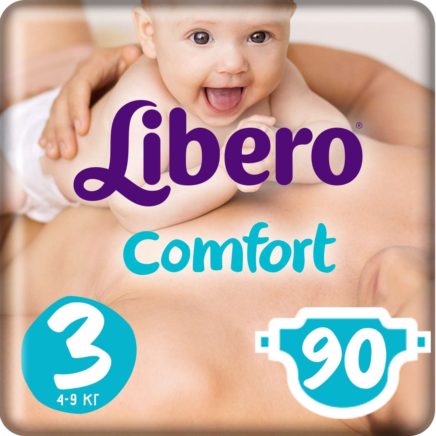 Подгузники Libero Comfort 3 (4-9 кг) 90 шт. - фото 1