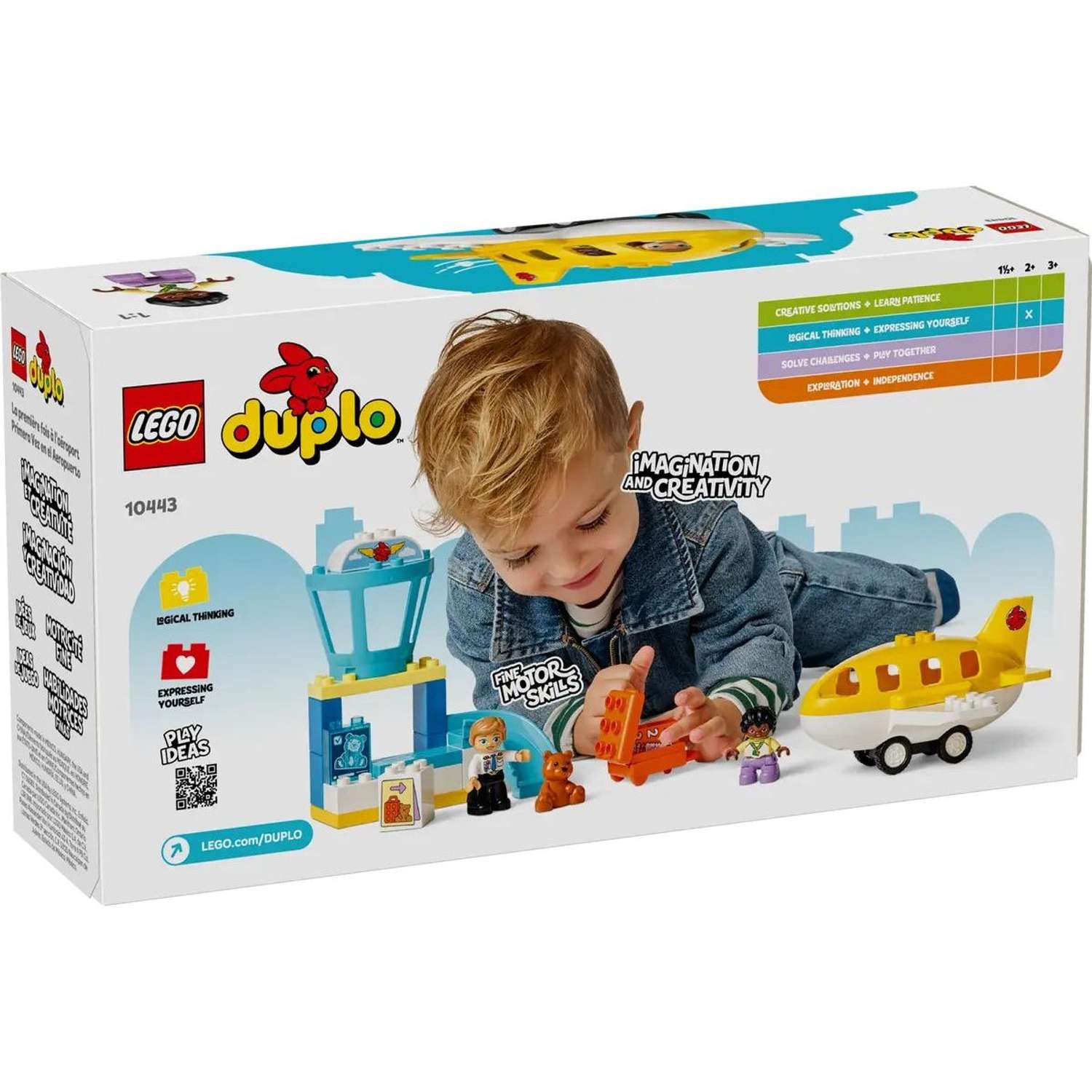 Конструктор LEGO DUPLO Первый раз в аэропорту блочный - фото 5