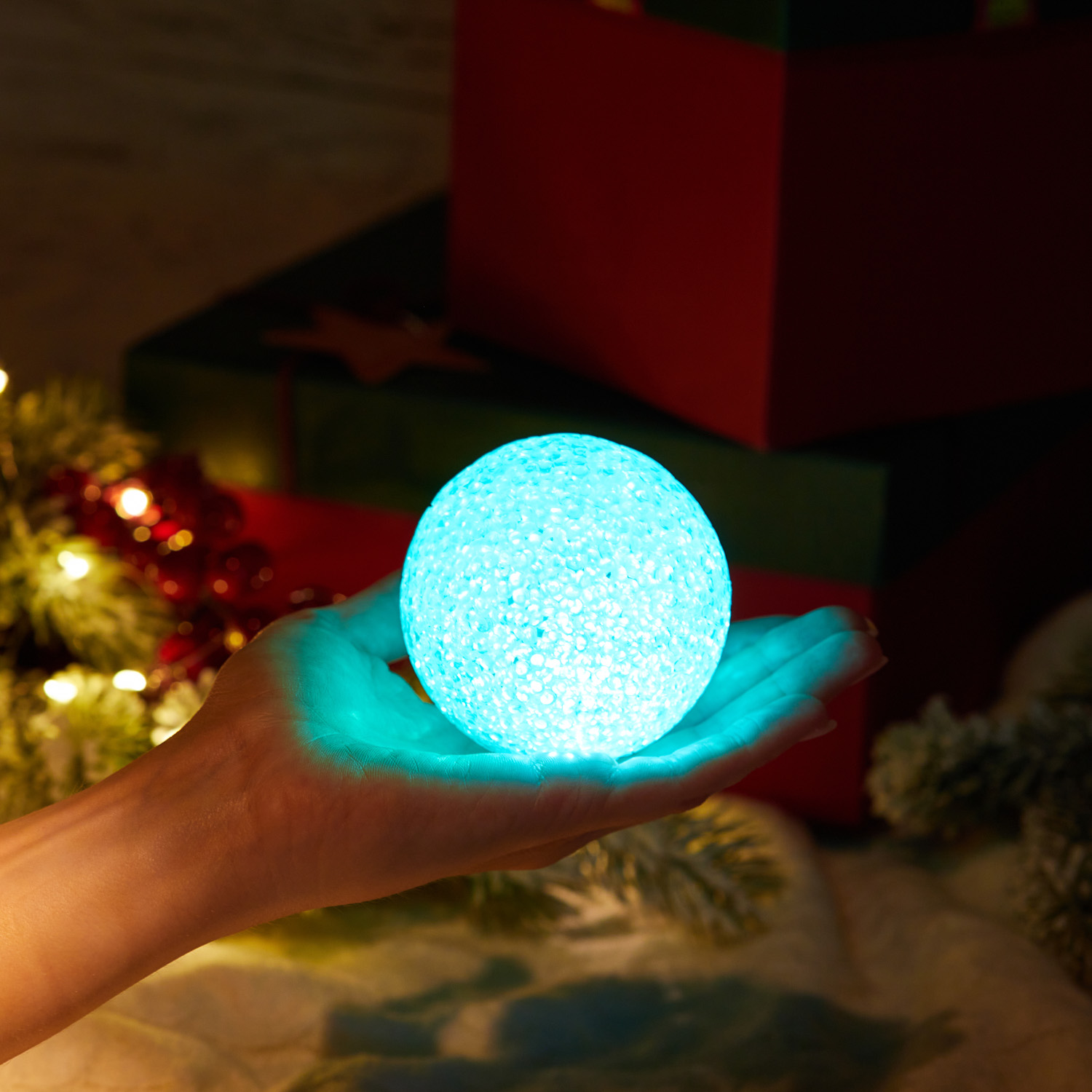 Светодиодная декоративная фигурка-ночник NEON-NIGHT Снежок 513-011 - фото 8