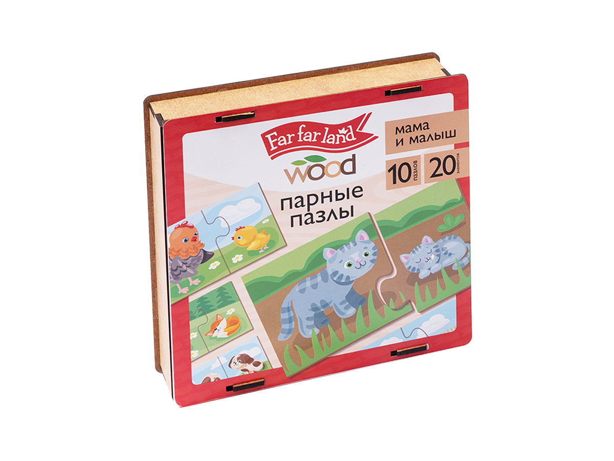 Игрушка Десятое королевство пазл Мама и малыш - фото 1